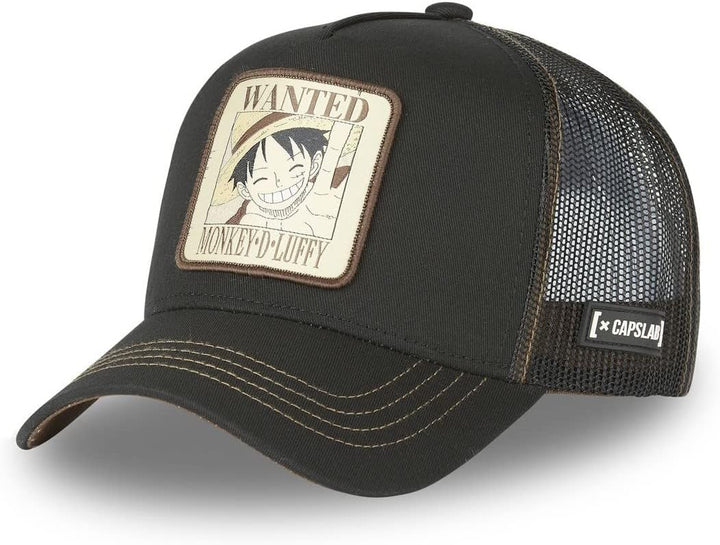 Cap Herren One Piece, Tracker Kappe Herren, Gesucht, Anti-Reizung, Braun/Schwarz/Beige, Einheitsgrös