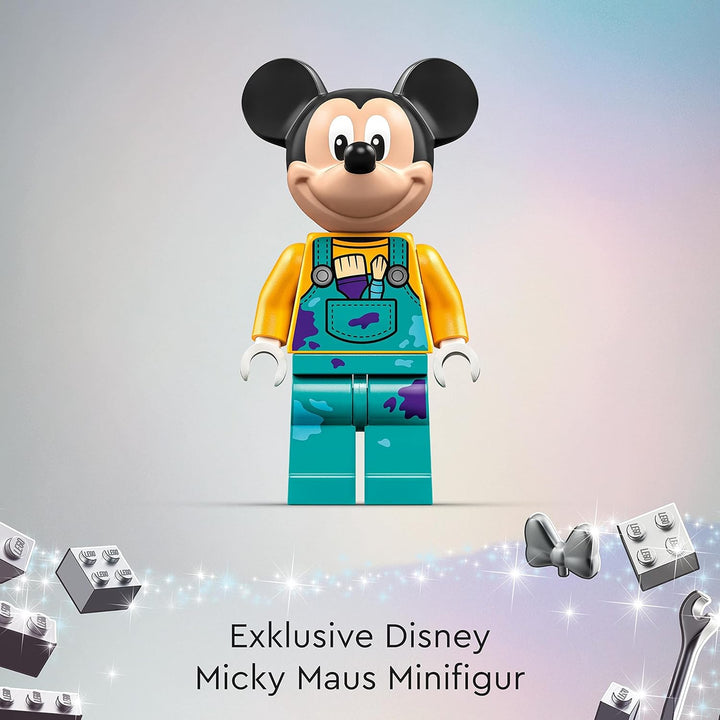 LEGO 43221 | Disney 100 Jahre Disney Zeichentrickikonen, Bastelset und DIY Set als Wandkunst und Sch