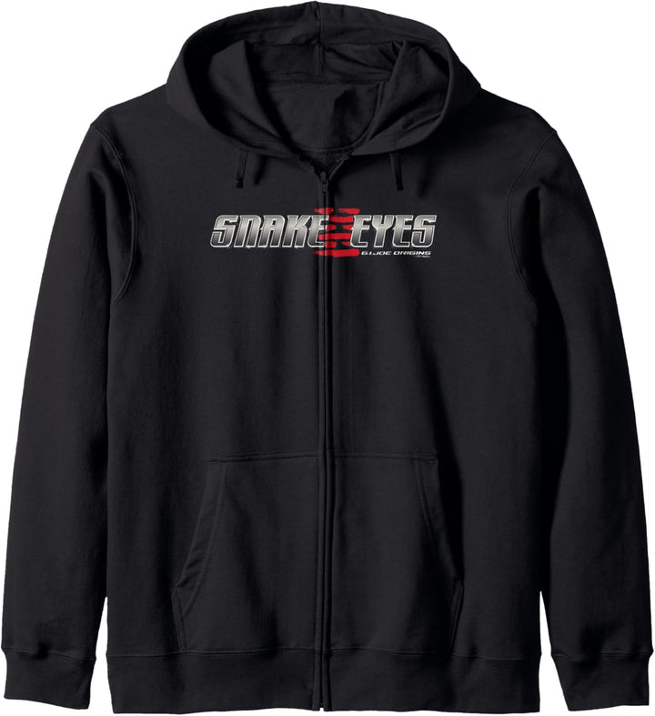 Snake Eyes Simple Front Logo Kapuzenjacke
