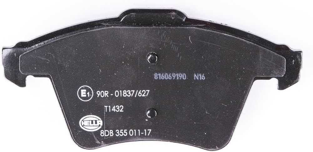 HELLA PAGID 8DB 355 011-171 Bremsbelagsatz - T1432 - Dicke/Stärke: 20.1mm - Bremssystem: Teves - mit