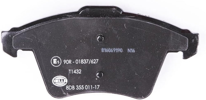 HELLA PAGID 8DB 355 011-171 Bremsbelagsatz - T1432 - Dicke/Stärke: 20.1mm - Bremssystem: Teves - mit