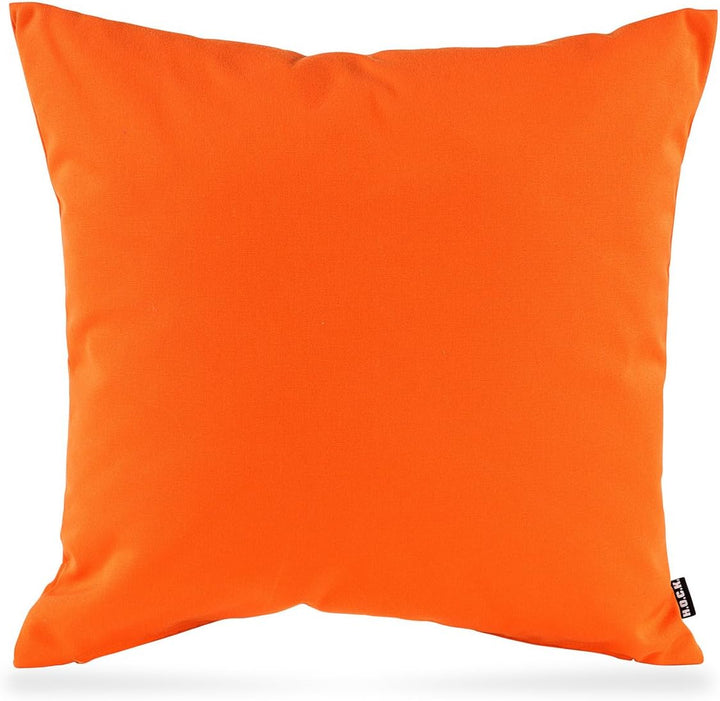 HOCK Classic Uni Outdoor Kissen inkl. Füllung 70x70cm orange, 70x70cm Orange