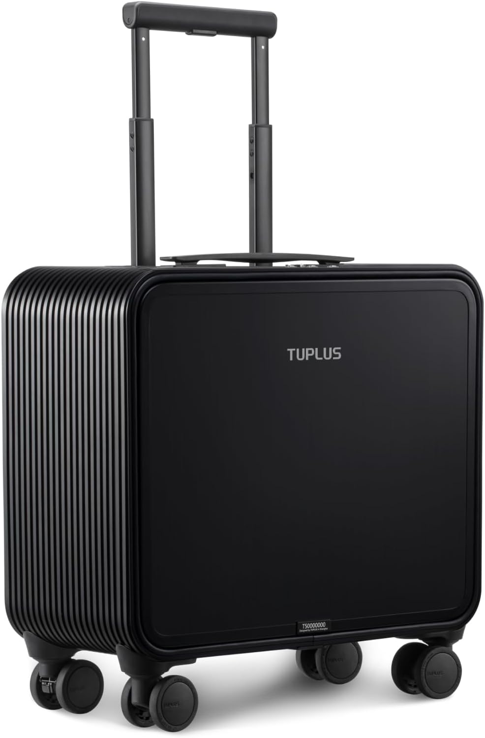 TUPLUS Koffer Aluminium Trolley Rollkoffer mit 4 Rollen Reisekoffer Handgepäck Hartschalenkoffer mit
