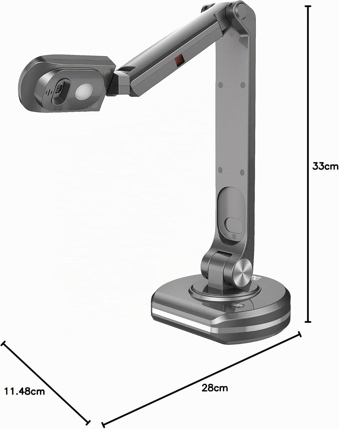 JOYUSING 8MP HD USB Dokumentenkamera für Lehrer mit Licht, Mac, Windows, Chrom kompatibel Hervorrage