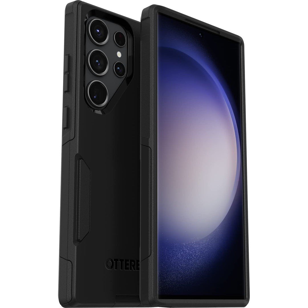OtterBox Commuter Series Schutzhülle für Galaxy S23 Ultra, Schwarz Commuter Serie Schwarz, Commuter