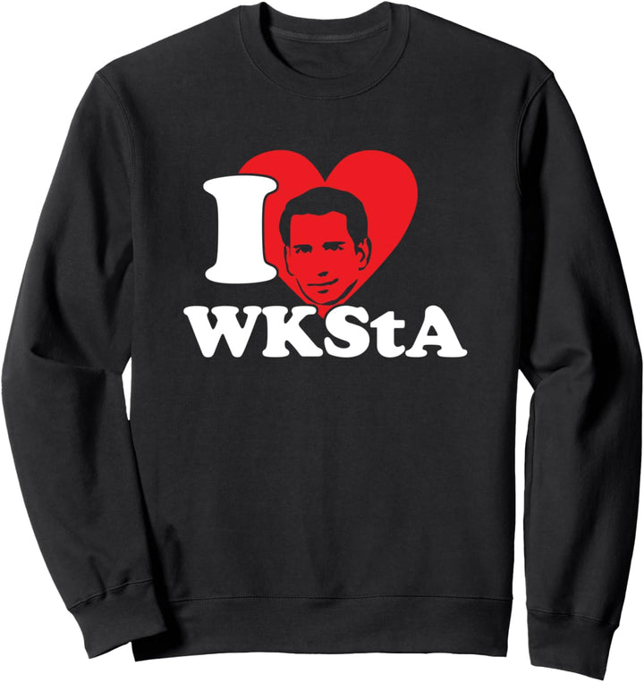 I love WKSta Anti Korruption Shirt - Antibasti Protest Sweatshirt