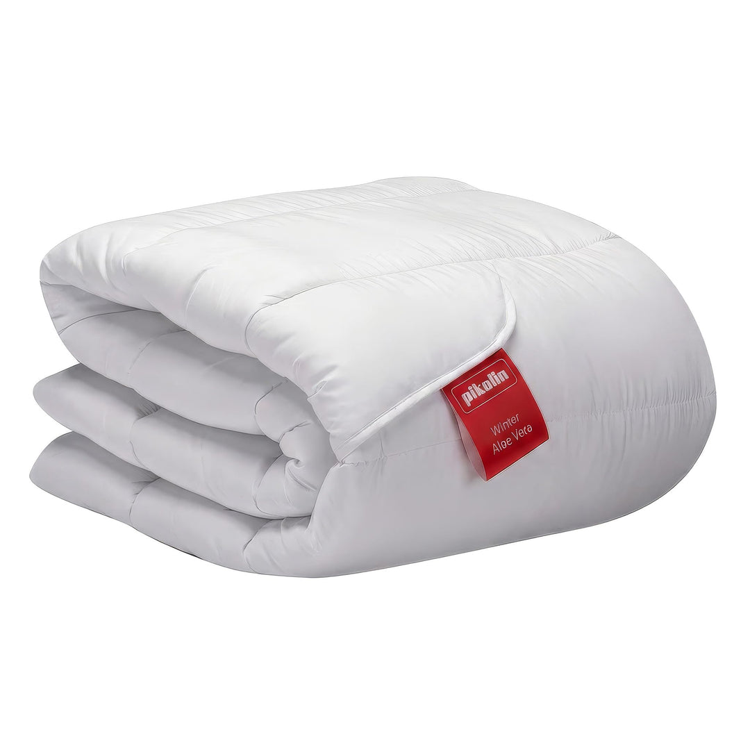 Pikolin Home - Faserdecke (400 g/m²) für den Winter und für kalte Raumtemperaturen Weib Kissen 150/1