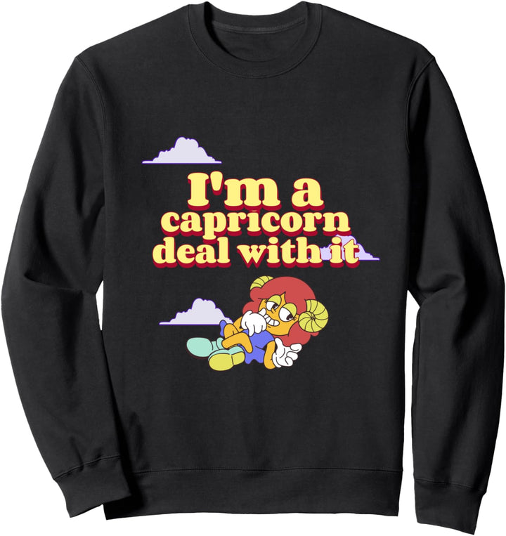 Lustiges Steinbockhoroskop Sweatshirt