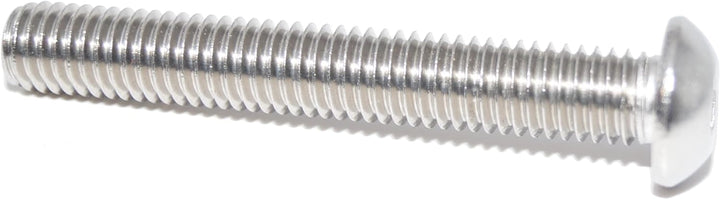 Flachrundkopfschrauben mit Innensechskant M4X4 100 Stück ISO 7380-1 A2 Edelstahl rostfrei Senkkopfsc