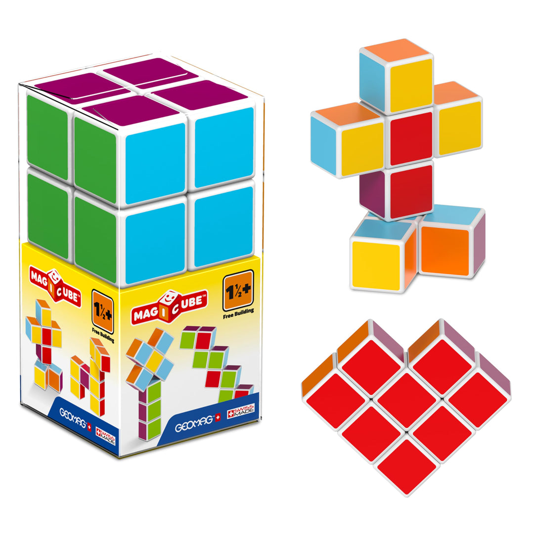 Geomag Magnetic Constructions, Original Magnetische Würfel, Magnetische Blöcke, Geschenk Kind 1 2 3