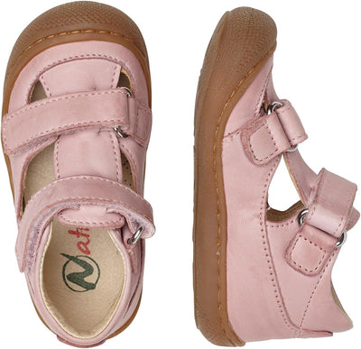 Naturino Baby-Mädchen Puffy Halbgeschlossene Sandalen 19 EU Rosa, 19 EU Rosa