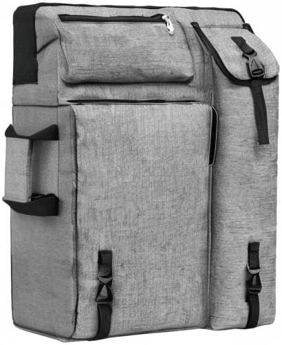 Rucksack A3 Zeichenbrett Gross Tragetasche mit Schultergurt Transporttasche Multifunktional Tasche Z