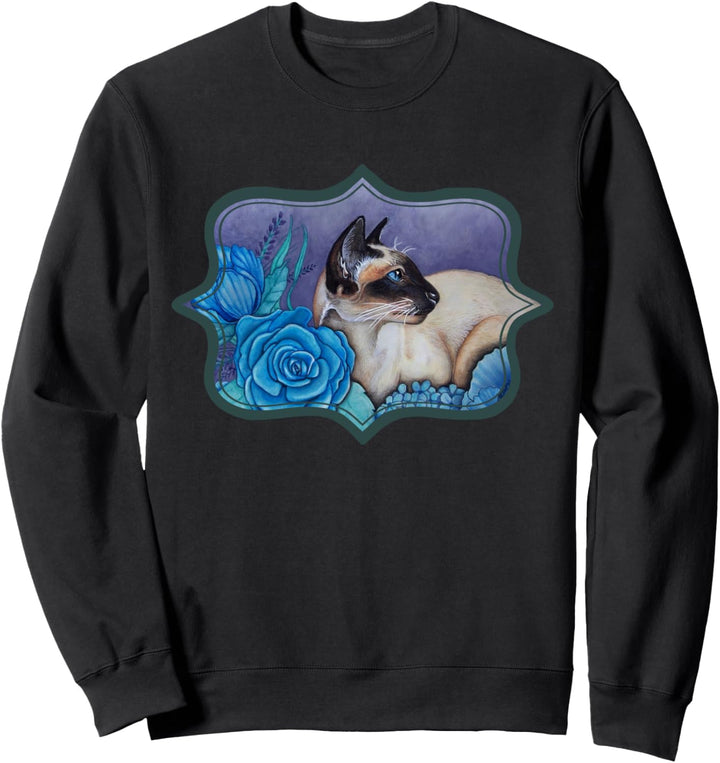 Chocolate Siamese Cat Sweatshirt