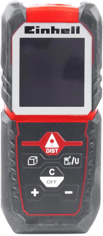 Einhell Laser-Distanzmesser TC-LD 50 (bis 50 m, Messreferenz Vorder-, Hinterkante oder Anschlagplatt