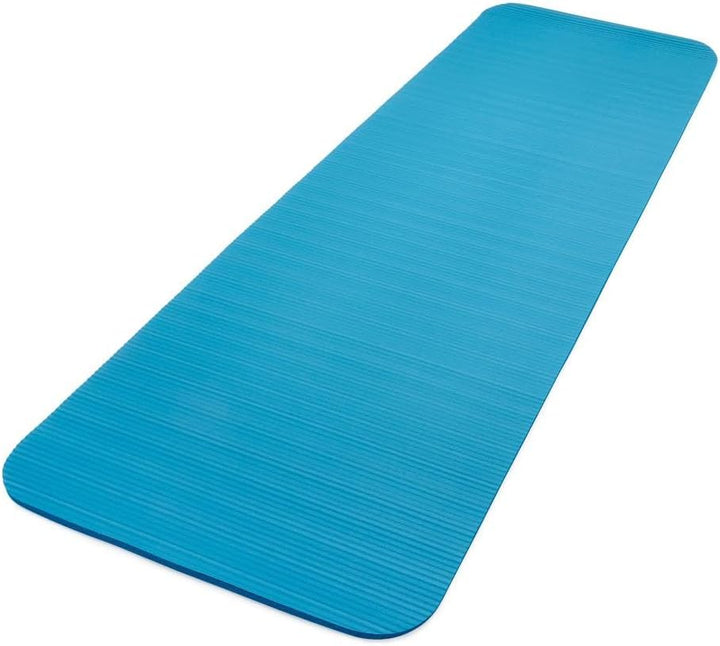 Reebok Trainingsmatte - Rutschfeste Gymnastikmatte aus natürlichem Gummi in 7mm, 10mm, 15mm und vers