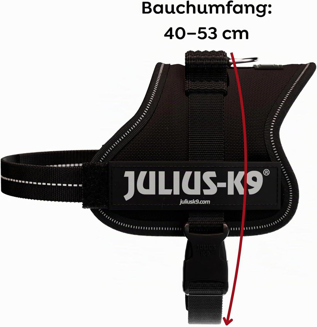 K9 Powergeschirr, Grösse: XS/Mini-Mini, Schwarz XS/Mini-Mini Schwarz, XS/Mini-Mini Schwarz