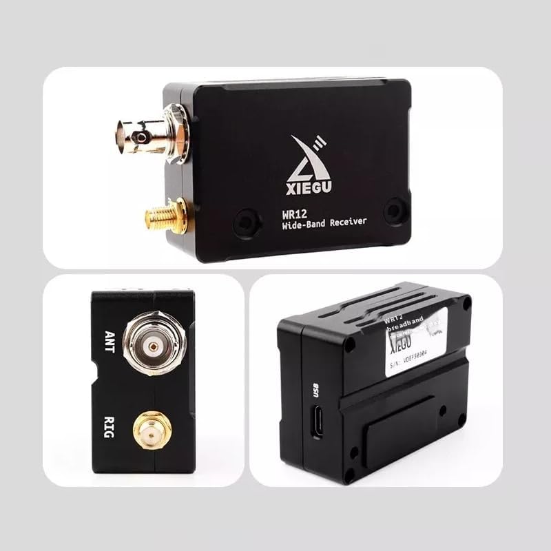Xiegu WR12 Breitbandempfänger-Erweiterungsset, 54–1000 MHz für Xiegu X6200
