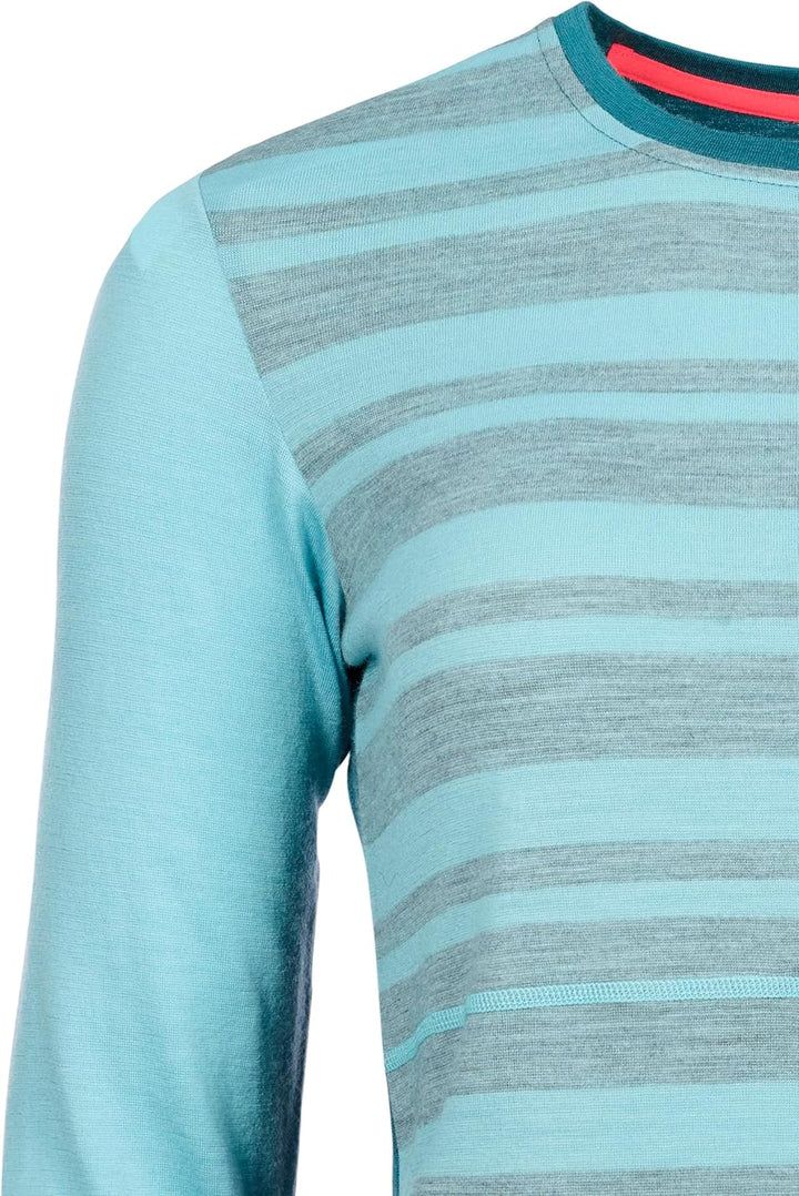 Ortovox Damen 185 Rock'n'Wool Long Sleeve W Sweatshirt, EIS Wasserfall, S