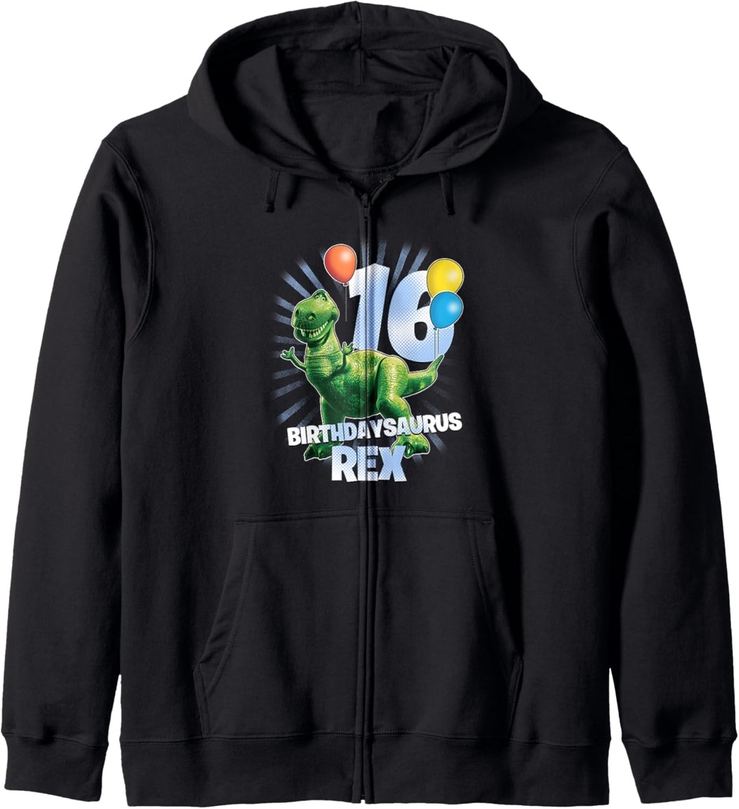 Disney Pixar Toy Story Birthdaysaurus Rex 16th Birthday Kapuzenjacke