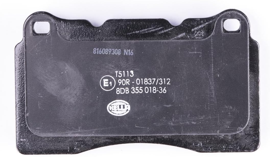 HELLA PAGID 8DB 355 018-361 Bremsbelagsatz - T5113 - Dicke/Stärke: 16mm - Bremssystem: Brembo - mit
