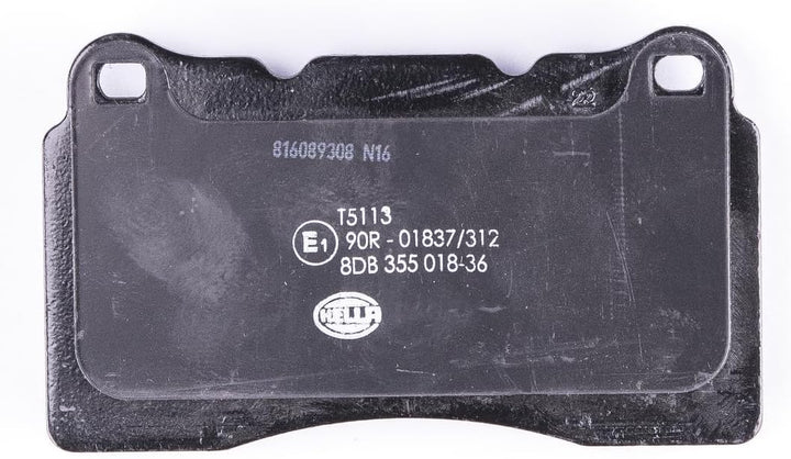 HELLA PAGID 8DB 355 018-361 Bremsbelagsatz - T5113 - Dicke/Stärke: 16mm - Bremssystem: Brembo - mit
