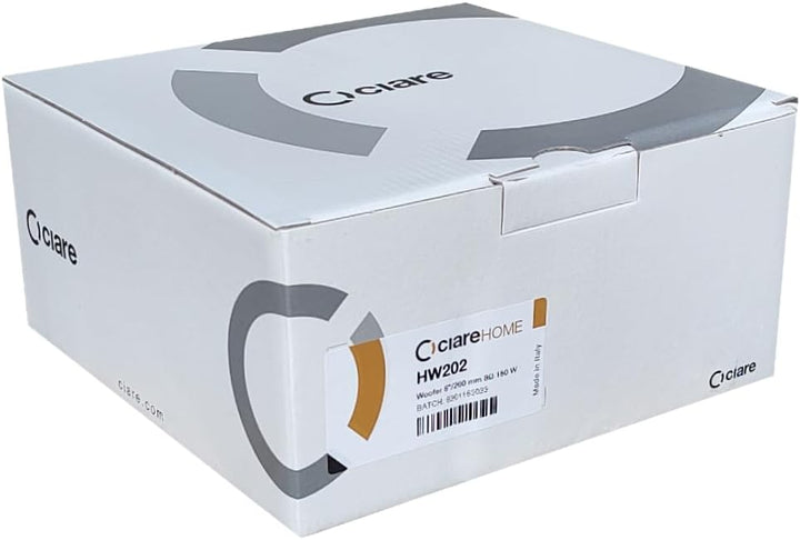 1 CIARE HW202-Tieftöner mit 20 cm, 200 mm und 8 Zoll Durchmesser mit 80 Watt RMS und 180 Watt Max, I