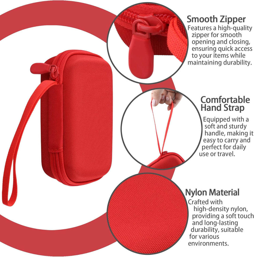 co2CREA Hart Reise Schutz Hülle Etui Tasche für JBL GO 5 /GO 4 /GO 3 tragbarer Bluetooth Lautspreche
