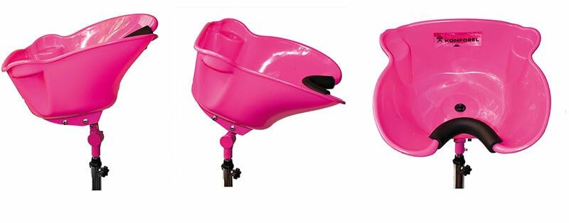 Shophair Becken für Waschbecken, tragbar, Rosa
