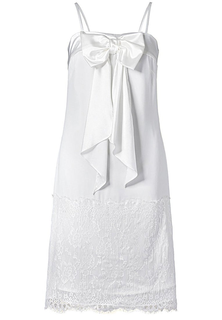 APART Fashion - Chiffonkleid, Farbe CREME, Gr. 36