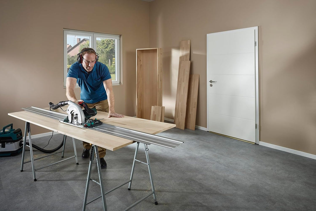 wolfcraft 6914000, Verlängerungs-Set für FKS 145 Silber