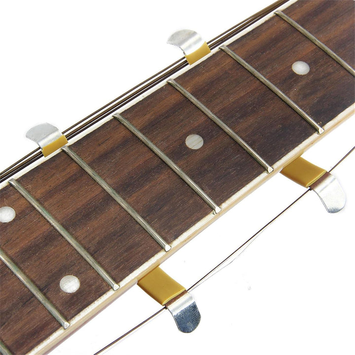11 Stk Gitarren Luthier Werkzeug Set, Gitarre Fret Datei, Gitarrenbund Nivellierbalken, 2 Griffbrett
