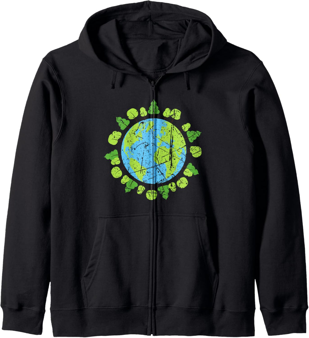 Earth Day Awareness Naturdesign Rette den Planeten Kapuzenjacke