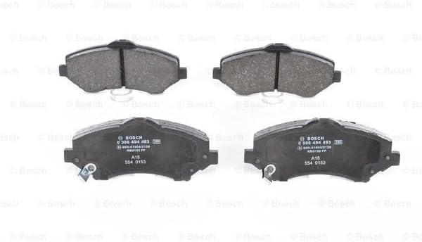 Bosch BP1414 Bremsbeläge - Vorderachse - ECE-R90 Zertifizierung - vier Bremsbeläge pro Set
