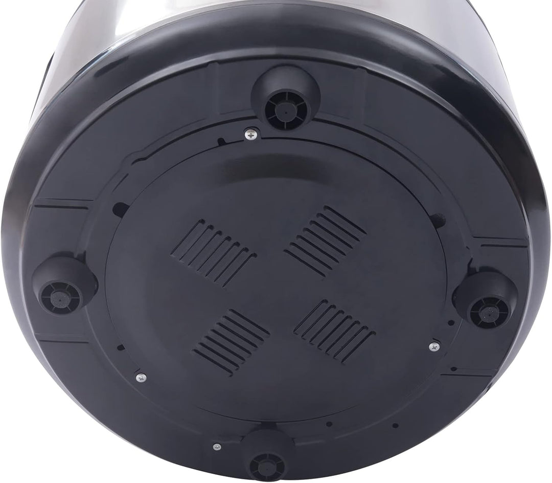 19L Gross Reiskocher, 100W Multikocher Reiswärmer mit Reislöffel Edelstahl & Alu Dampfgarer 220V Sch
