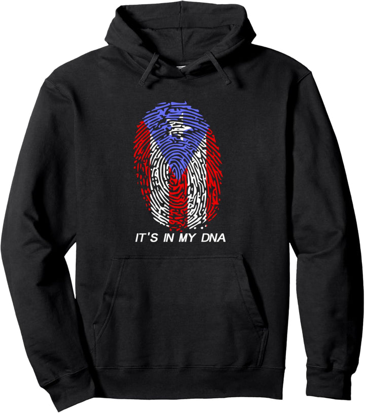 Puerto Rico Flagge Es ist in meiner DNA Pullover Hoodie