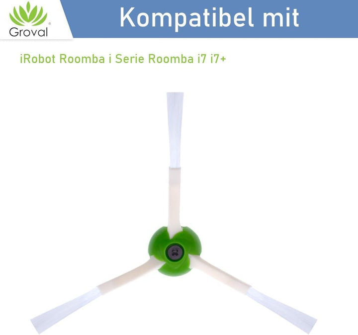 Ersatzteilset kompatibel mit iRobot Roomba i8 i8+ i7 i7+/ i7 Plus E5 E6 J7 J7+ | Inklusive Multibode