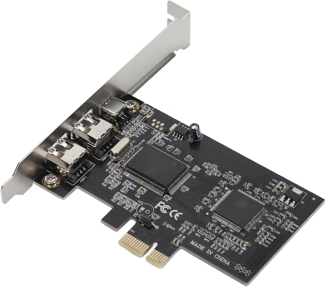 Bewinner PCIe 1X auf 3 * 1394A Firewire-Controllerkarte, PCIe 1X auf 3 Port 1394A Riser-Karte (2 X 6