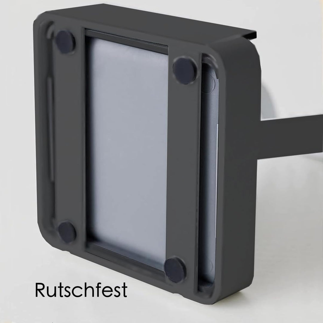 Rievem Topfdeckel- und Kochlöffelständer Stahl Küche Topfdeckelhalter Multifunktionsablage für Pfann