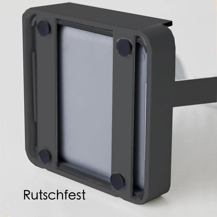 Rievem Topfdeckel- und Kochlöffelständer Stahl Küche Topfdeckelhalter Multifunktionsablage für Pfann