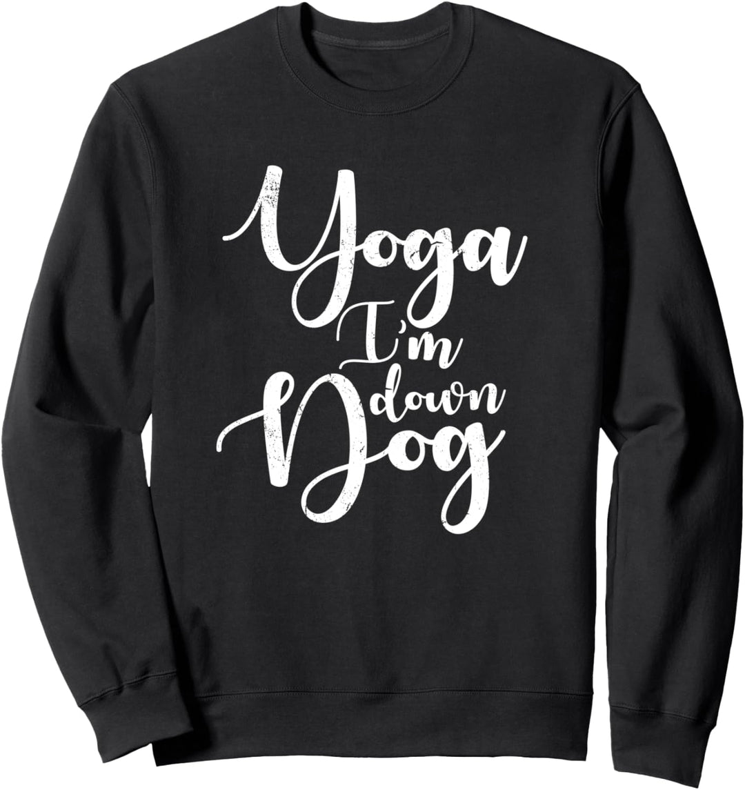Lustiges Damen-T-Shirt mit Aufschrift "Im Down" Sweatshirt