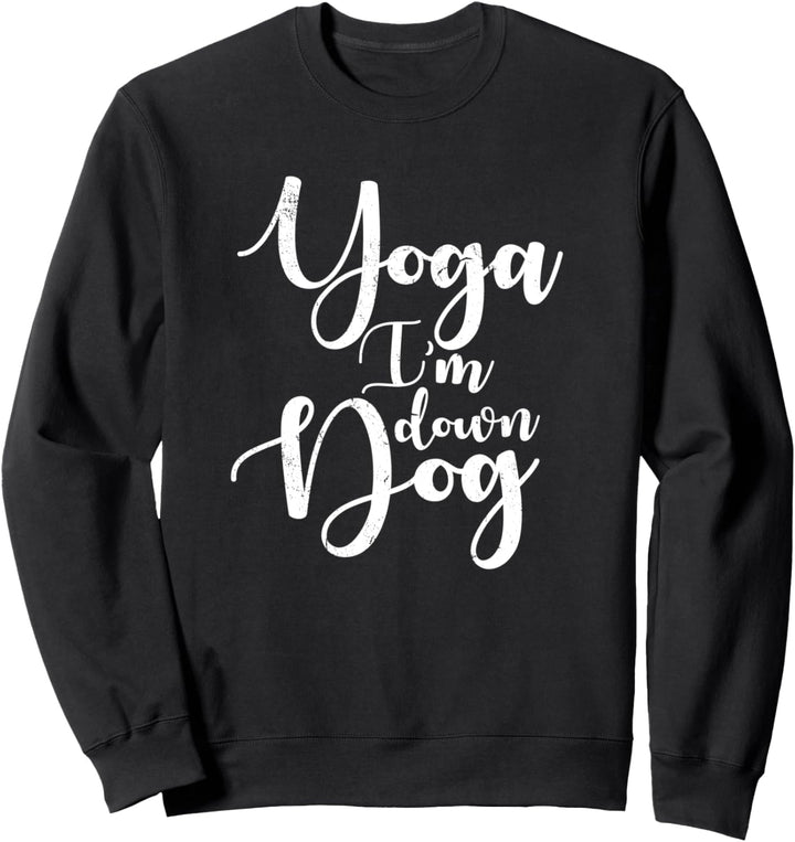Lustiges Damen-T-Shirt mit Aufschrift "Im Down" Sweatshirt