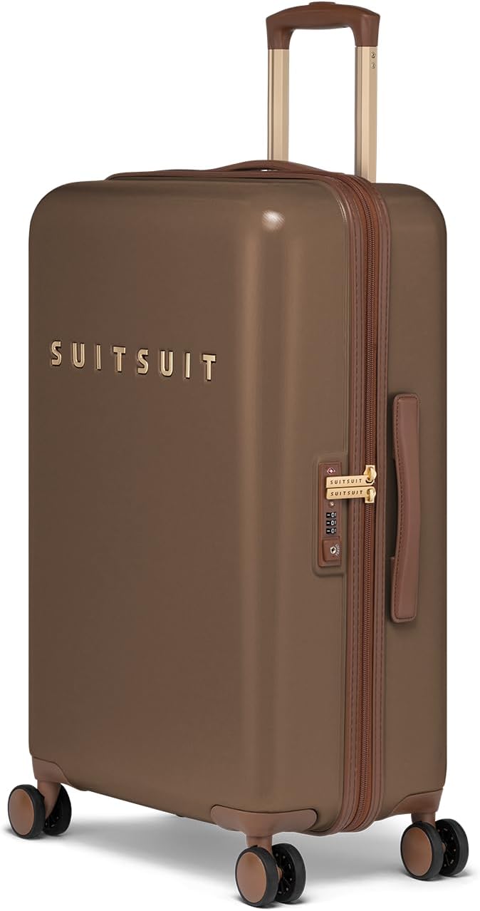 SUITSUIT Koffer Gross 66 cm - Leicht Hartschalen Reisekoffer mit Rollen - TSA-Schloss - 59 L - Fab S
