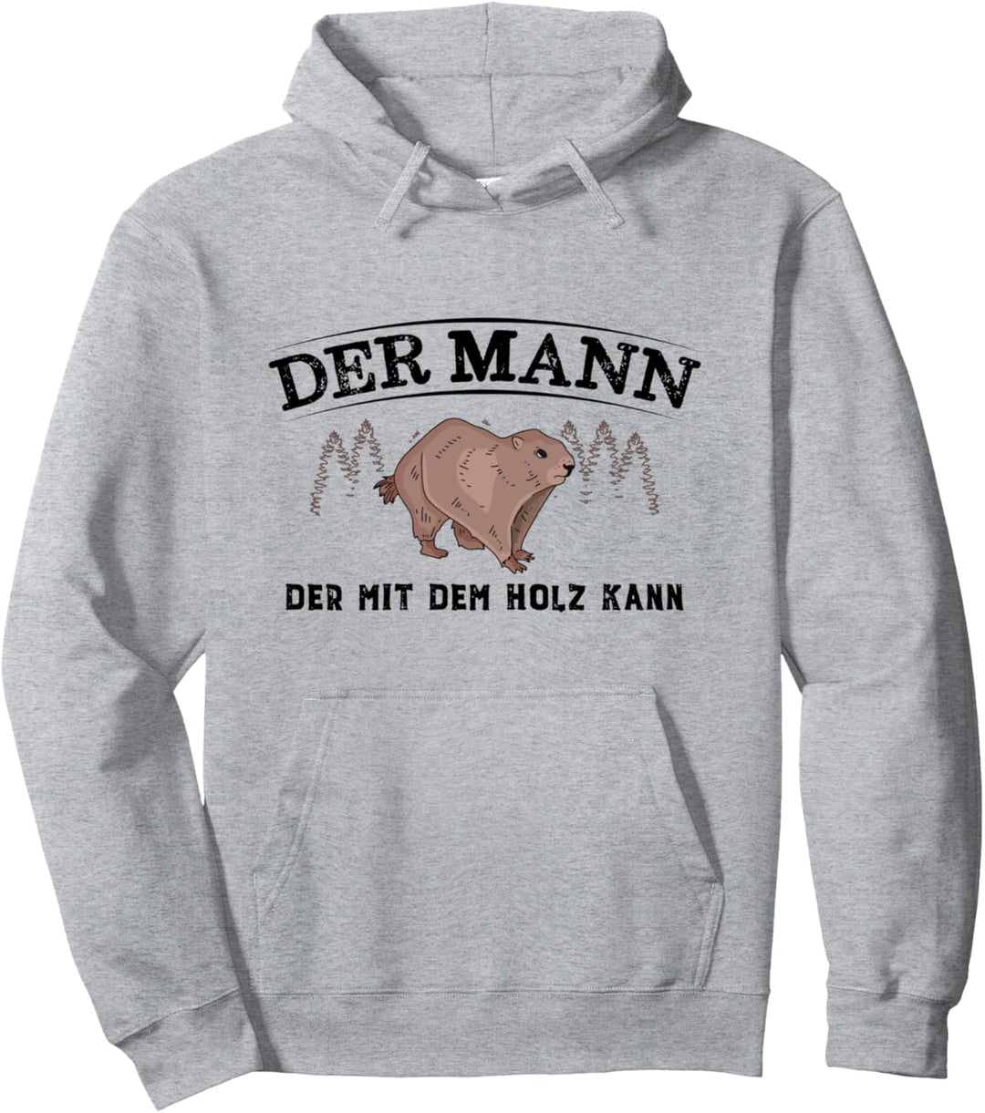 Der Mann der mit dem Holz Kann Schreiner Tischler Spruch Pullover Hoodie