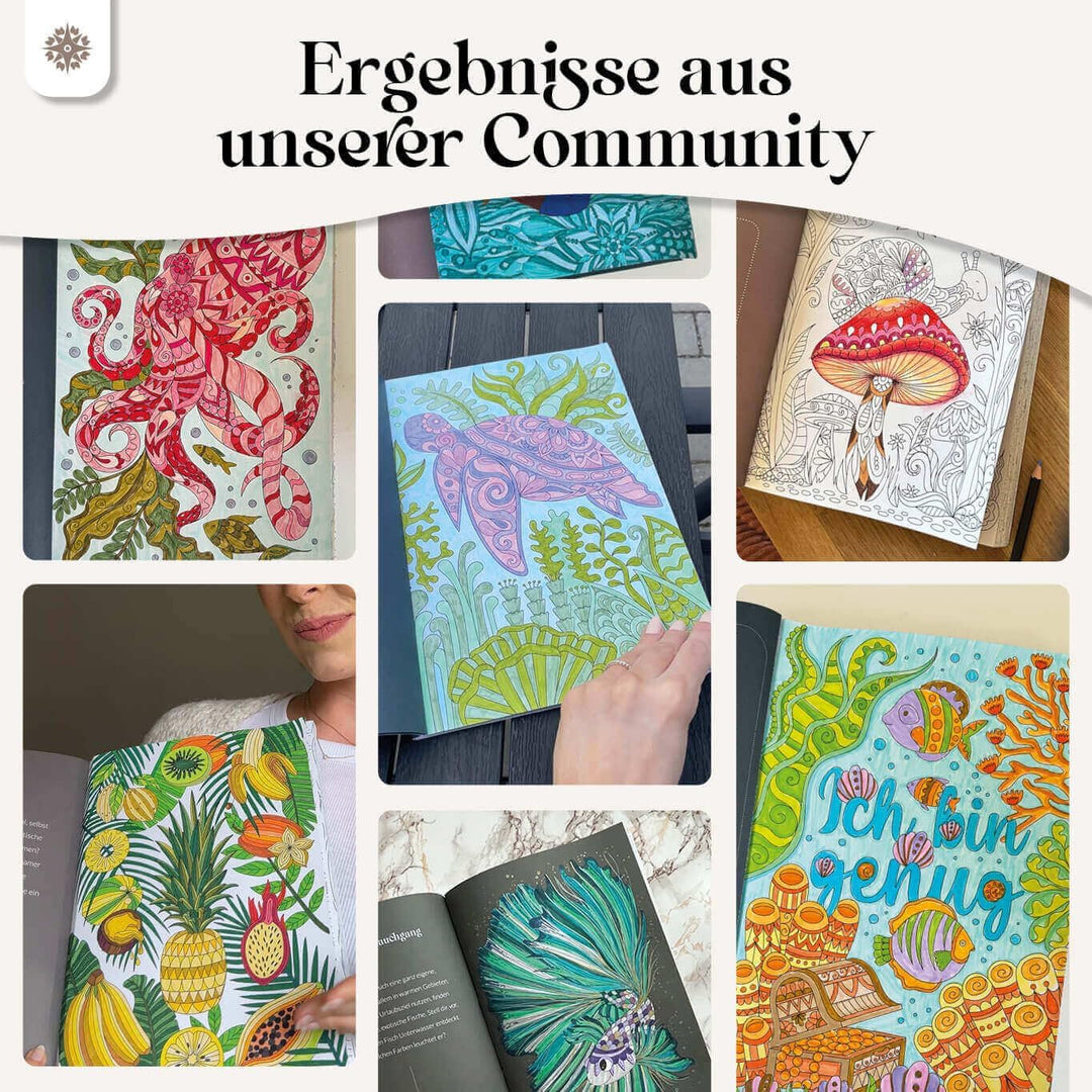 Lebenskompass® Malbuch 100 Motive für Erwachsene Entspannung Mandalas für Erwachsene und Jugendliche