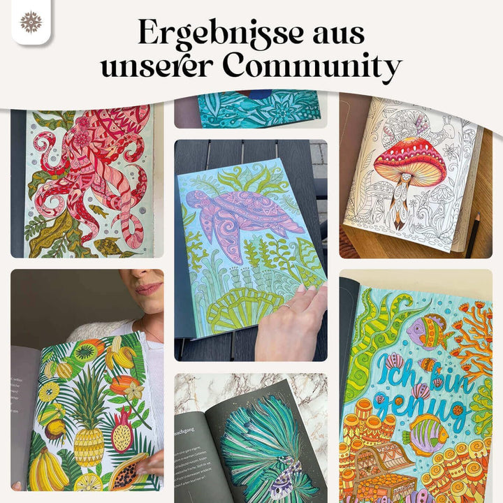 Lebenskompass® Malbuch 100 Motive für Erwachsene Entspannung Mandalas für Erwachsene und Jugendliche