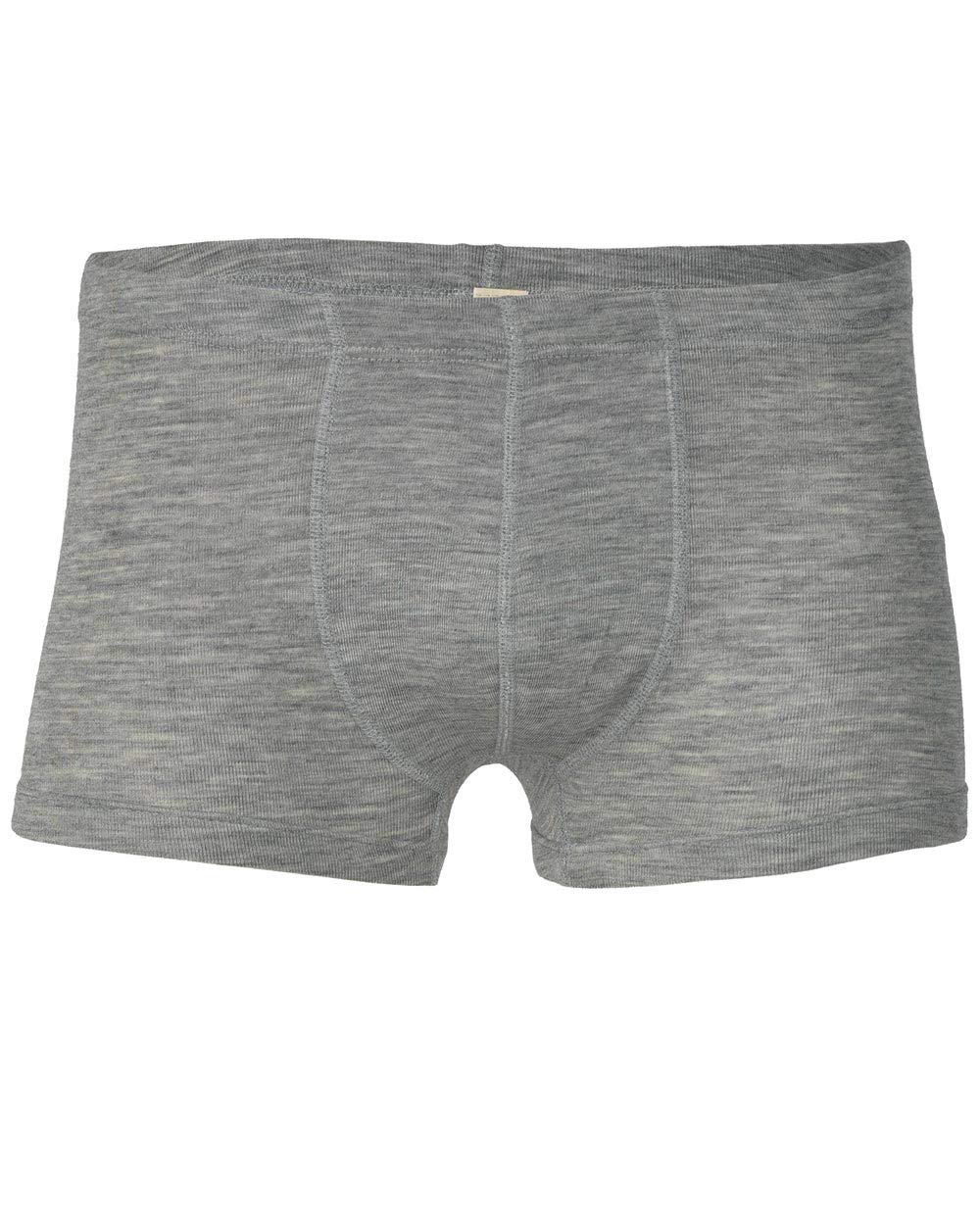 Engel Natur, Herren Hüftpants, 70% Wolle 30% Seide 50-52 Hellgrau Melange, 50-52 Hellgrau Melange