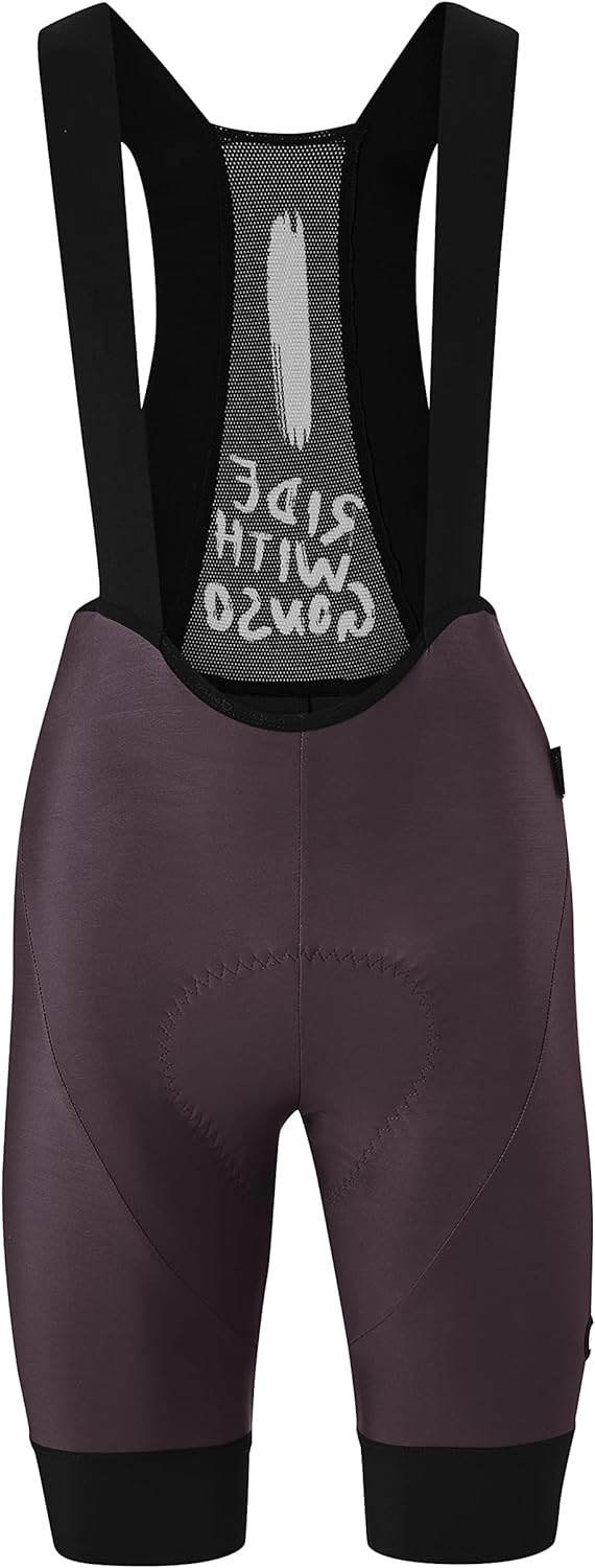 Gonso Damen Fahrradhose Sqlab Go Bib W 42 Dark Plum, 42 Dark Plum