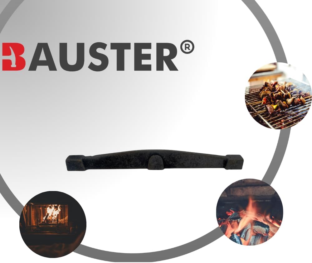 Kaminrost Gussrost Ofenrost Feuerrost Tafelrost Ascherost – Rund & balken – Für Holzofen, Kaminofen,