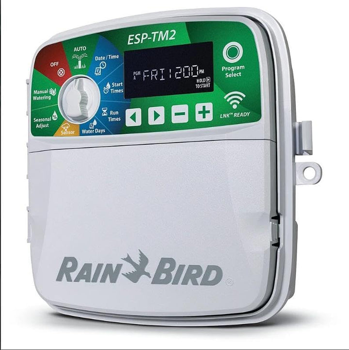 Bewässerungs-Set für den Innenbereich, Rain Bird ESP-TM2, 8 Zonen + LNK2 WiFi-Modul, Komplettlösung