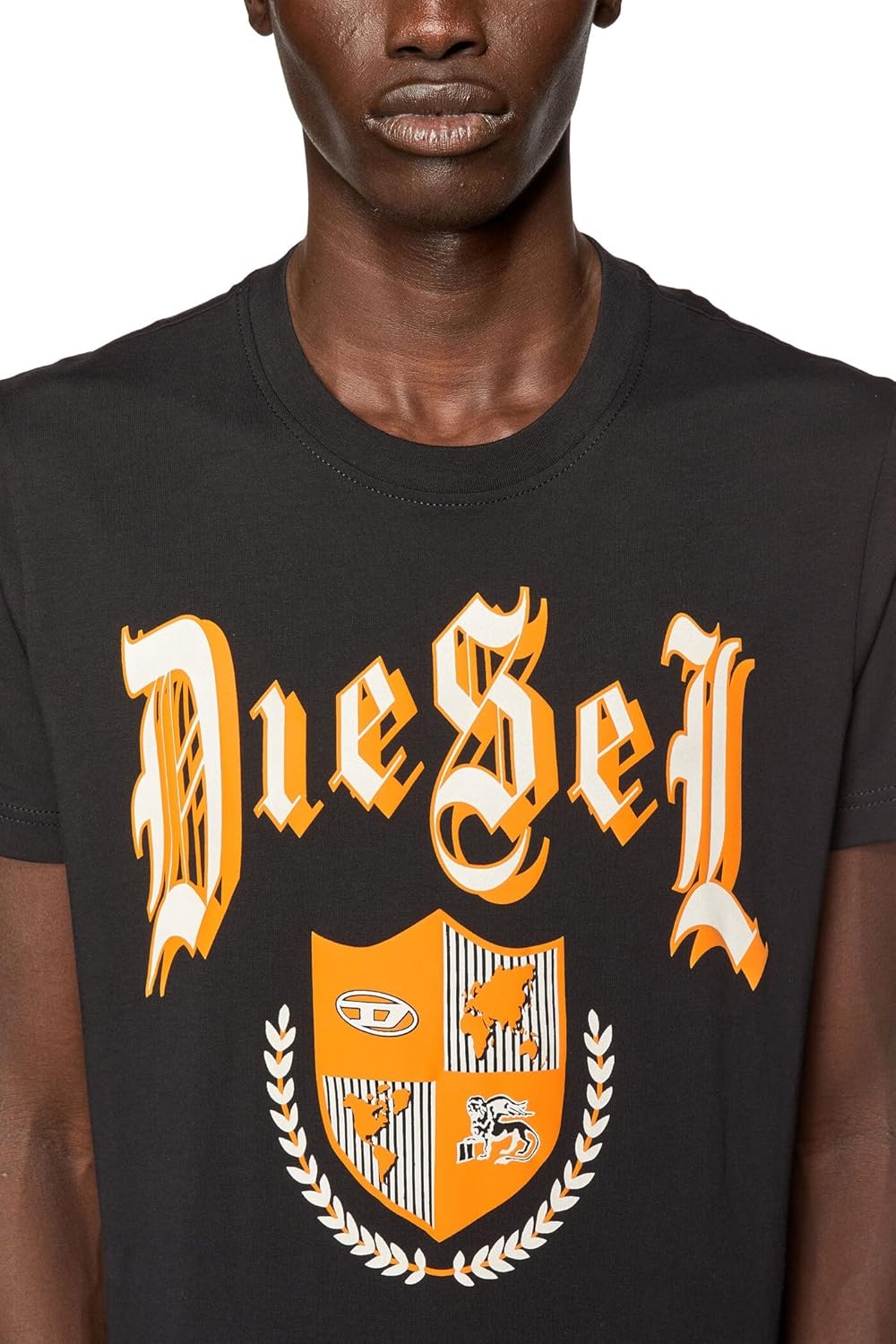 Diesel Herren T-Shirt M 9xx-0grai, M 9xx-0grai
